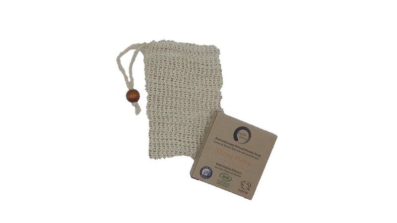 Soap Saviour - Solid Soap mitt - Sisal - 1 piece- Sisal for Deep Cleansing - SOAP NOT INCLUDED