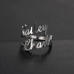 Bague prénom - bague prénom personnalisée