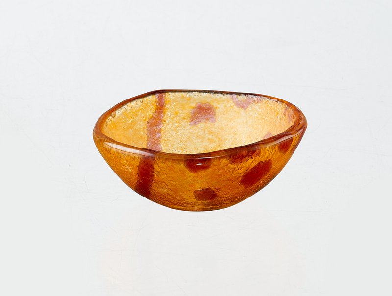 Artisano Bowl XS 9x4 Magenta & Orange