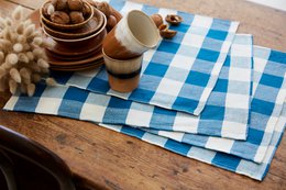Placemat Emile Bleu (per unit)