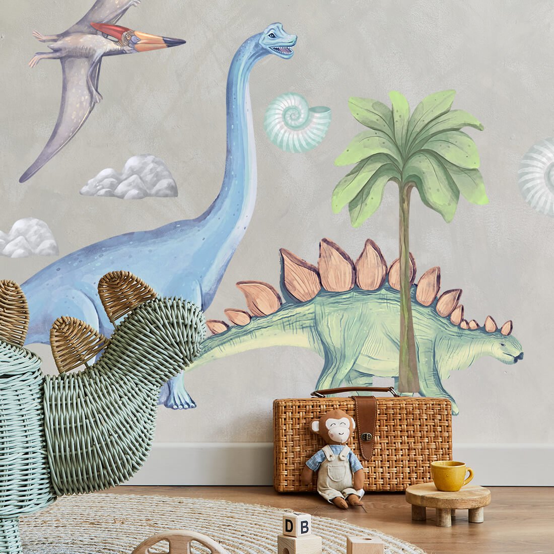 Autocollant mural | Dinosaures II