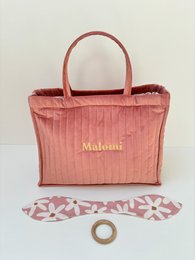 Blush Rose mother's bag