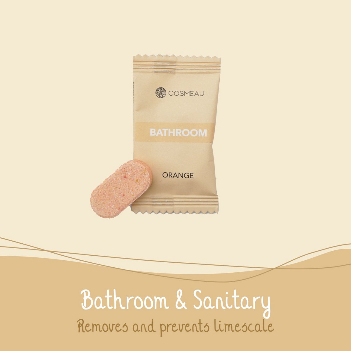 Cosmeau Bathroom Cleaning Tabs Refill