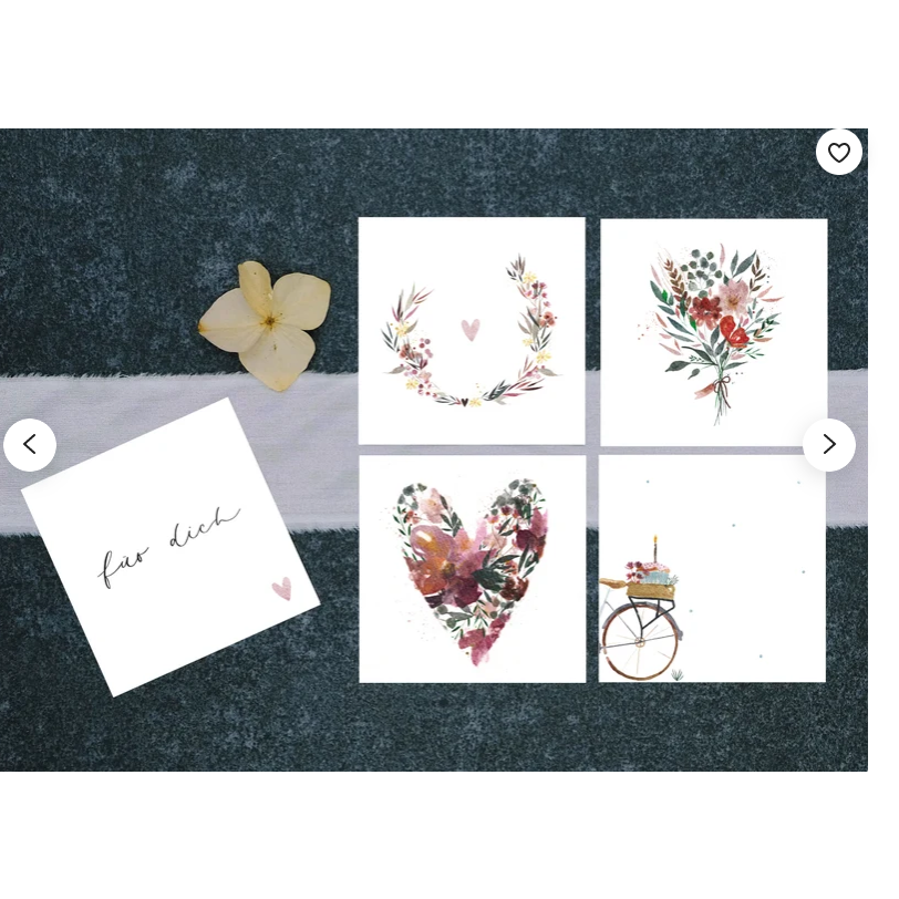 Idée cadeau - Ensemble de bougies cube coeur 3D et roses