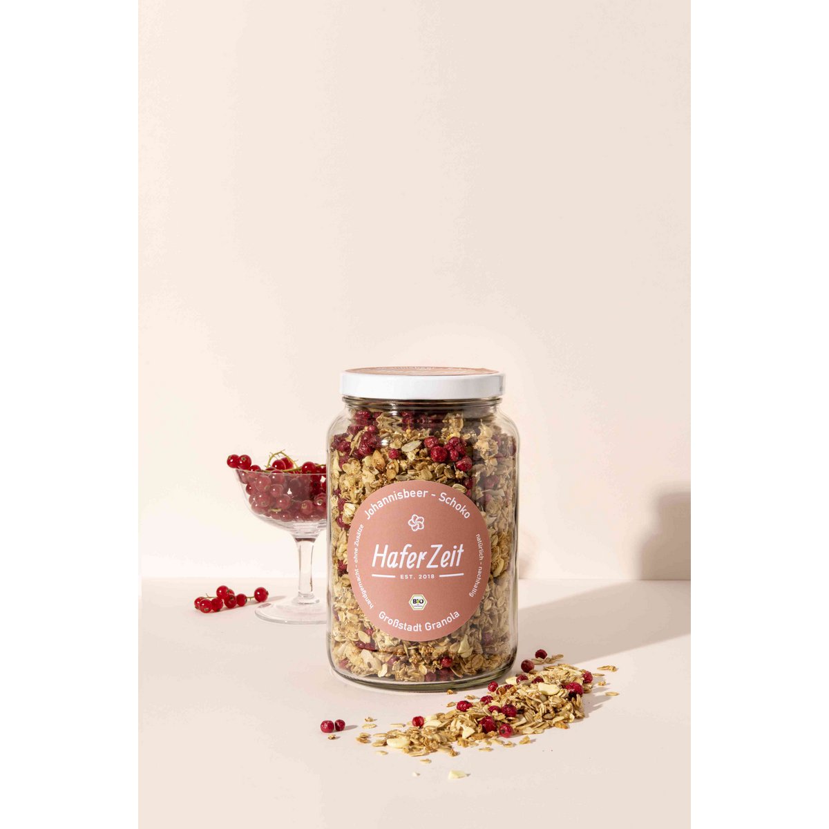 Økologisk solbær chokolade granola