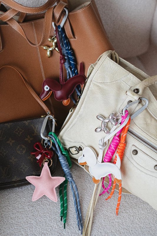 Pawfect pup bag charm
