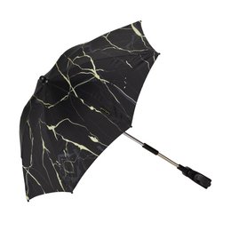 Bellasol - Marmo oro nero - Ombrellone carrozzina/passeggino universale - Rivestimento speciale resistente ai raggi UV - 1 anno di garanzia