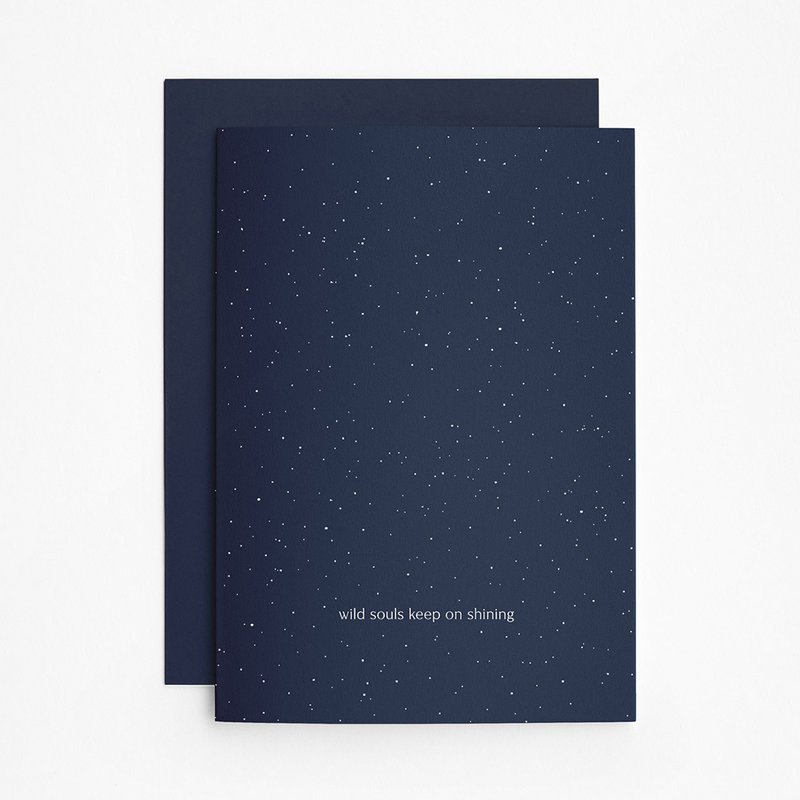 Keep On Shining Card