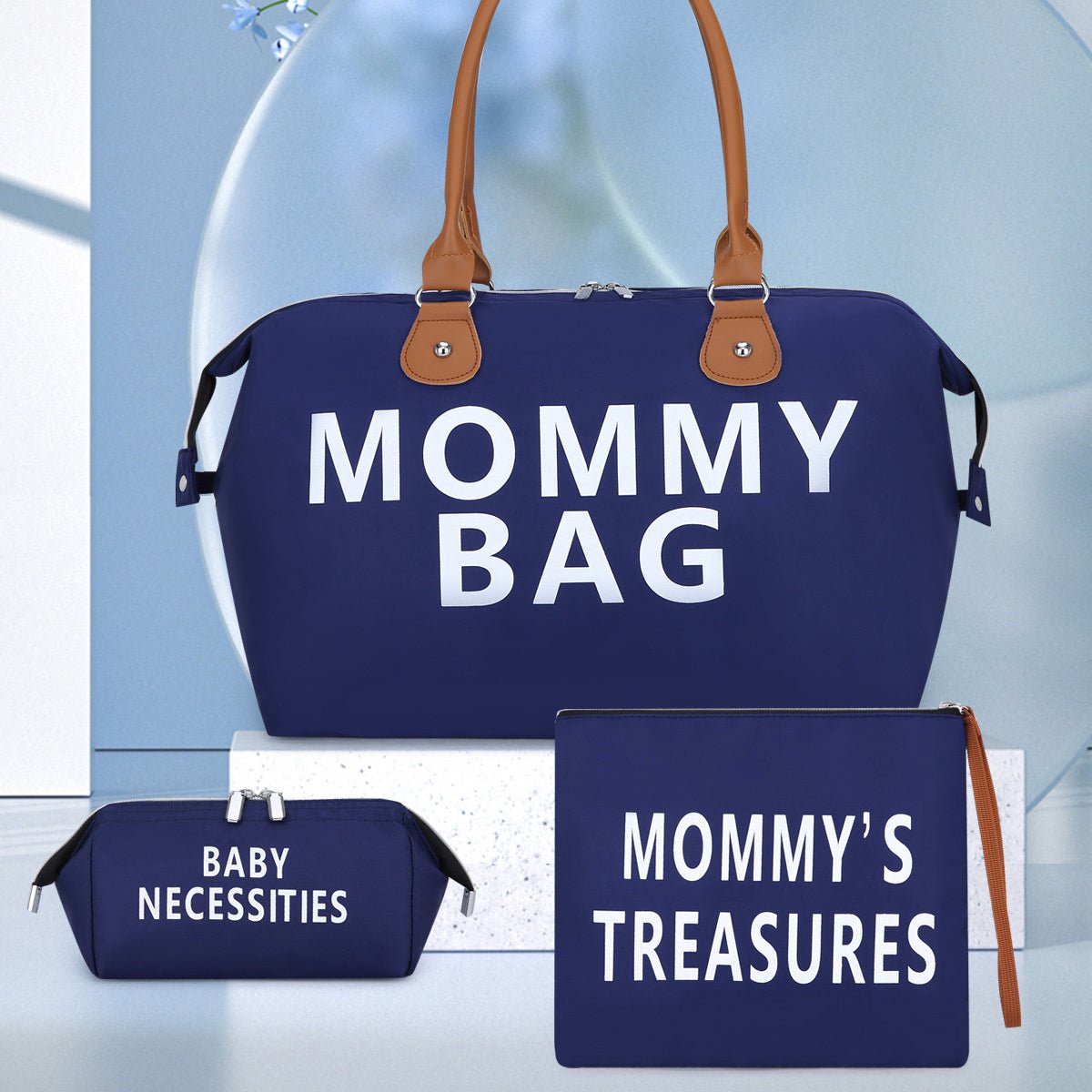 Torba podróżna Mommy Bag trzyczęściowa torba na ramię Torba materiałowa Oddzielenie suchego i mokrego