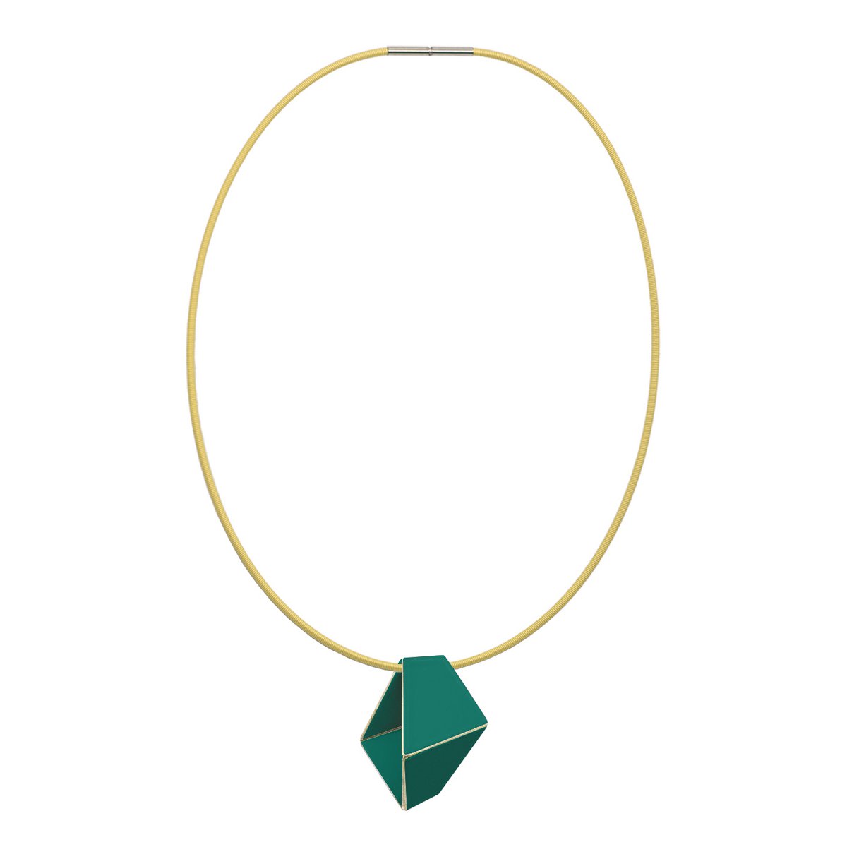 Collana piegata corta