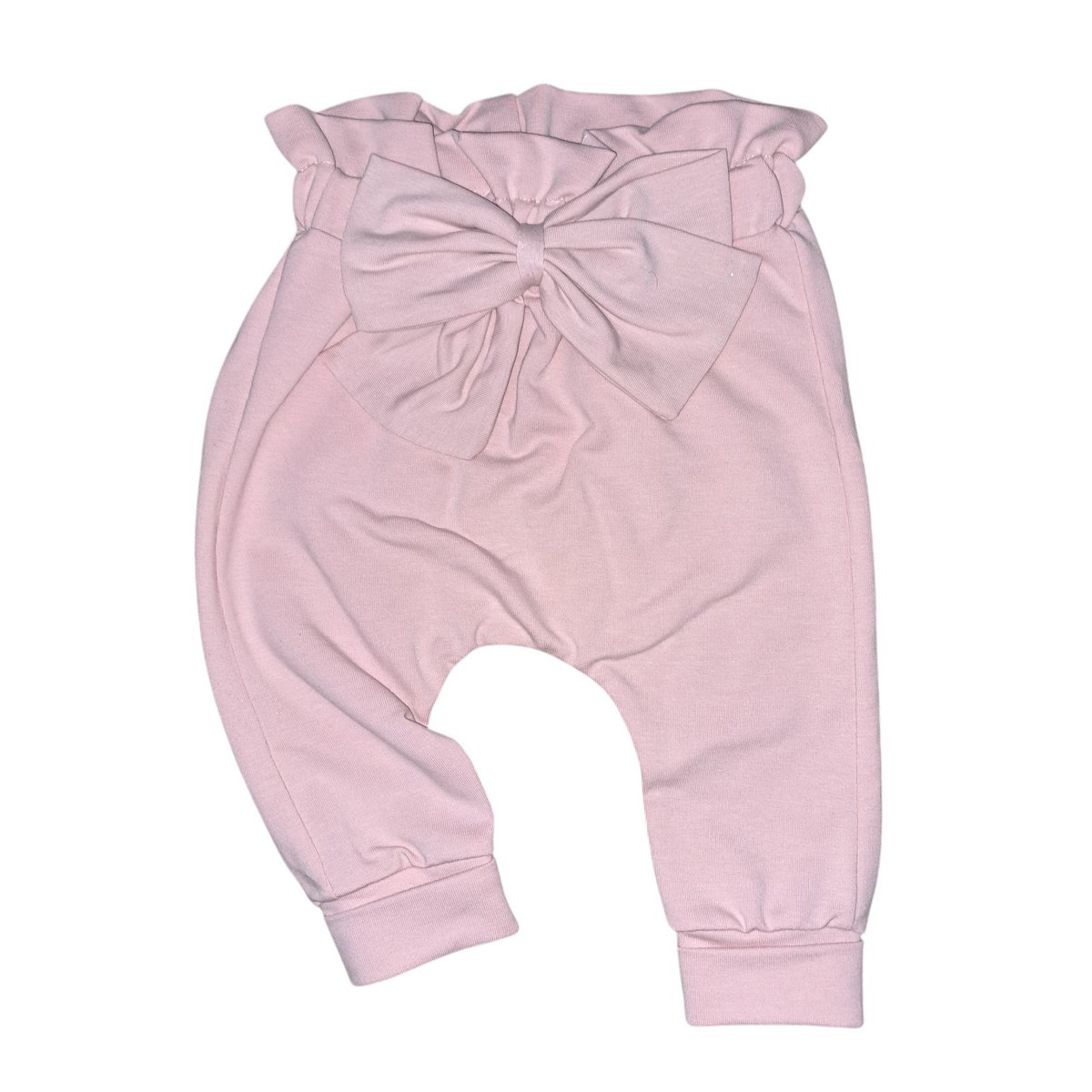 JF | baby bukser sløjfe kronblad pink