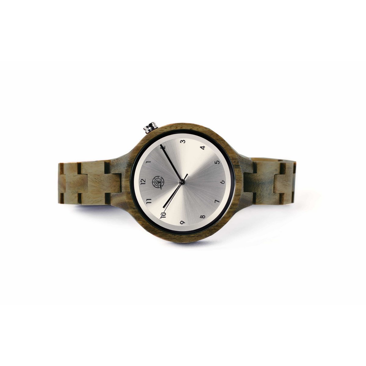 Greenwatch | Gnade | Holzuhr Damen | Grünes Sandelholz