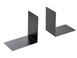 Fermalibri Westcott metallo nero 2 pezzi 90x140x140mm