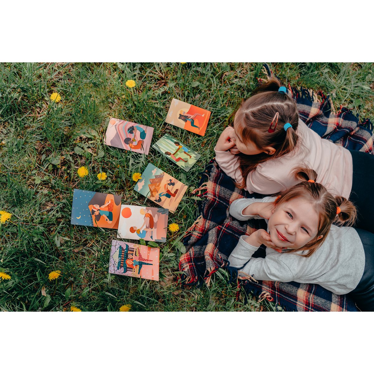 Partner-Yoga-Karten für Kinder – Weihnachtsgeschenk