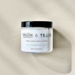 Pure Glow Gentle Scrub - Microsfere perfettamente lisce e oli ed estratti preziosi - 200 ml | La bellezza liscia, illuminata, pulita, vegana