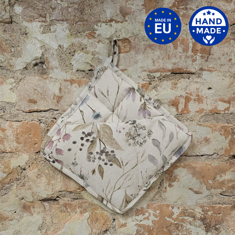 Handcrafted Pot Holder with Pocket | Aitana
