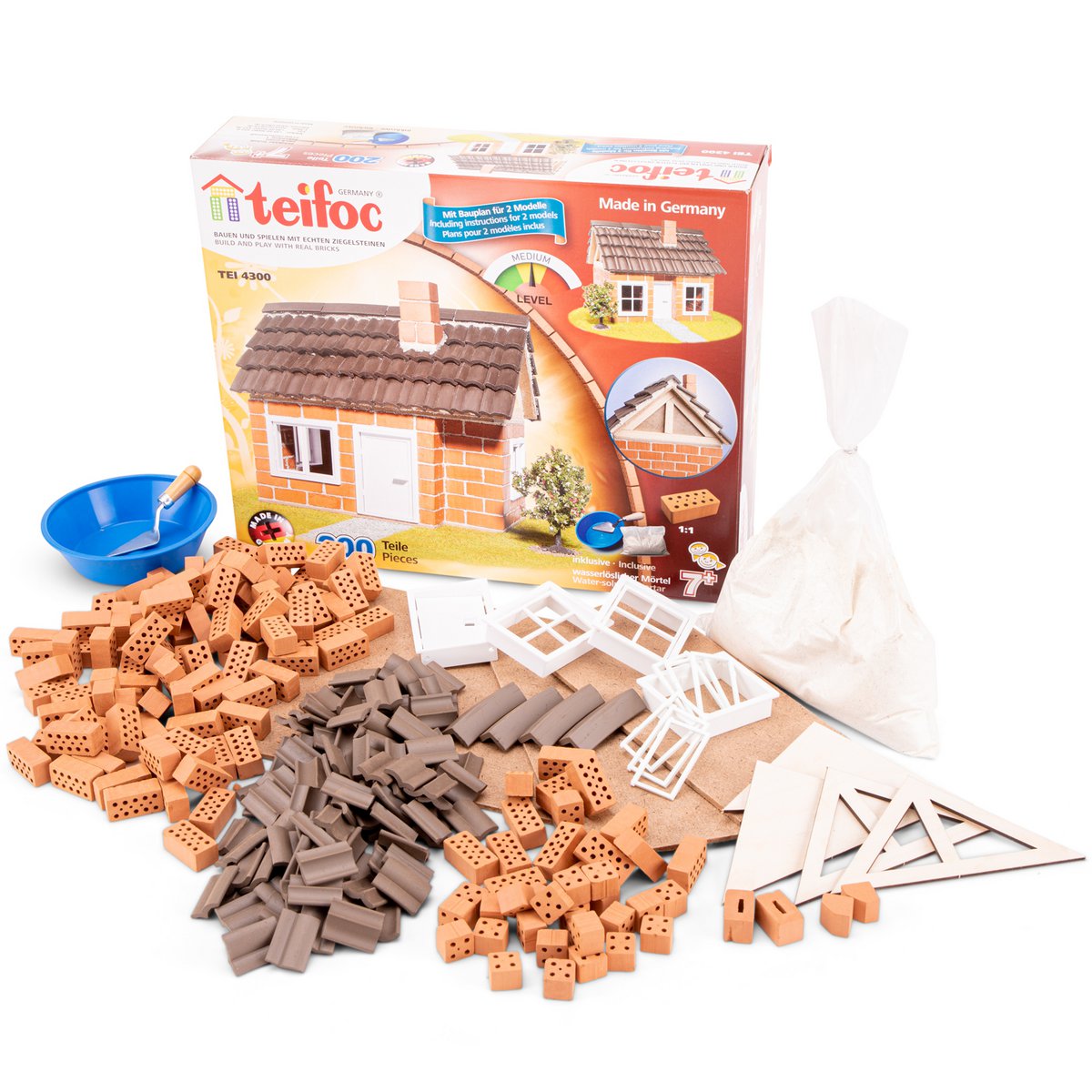 Kit de construcción Teifoc - Casa de entramado de madera