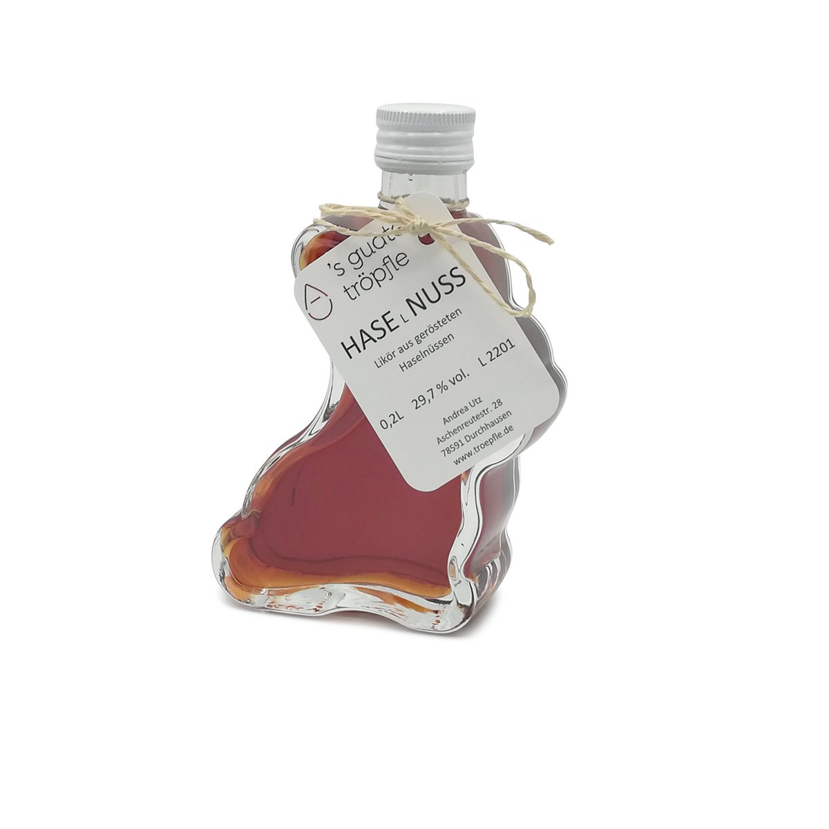 HASE L NUT Liqueur - Liqueur de Noisette 200ml