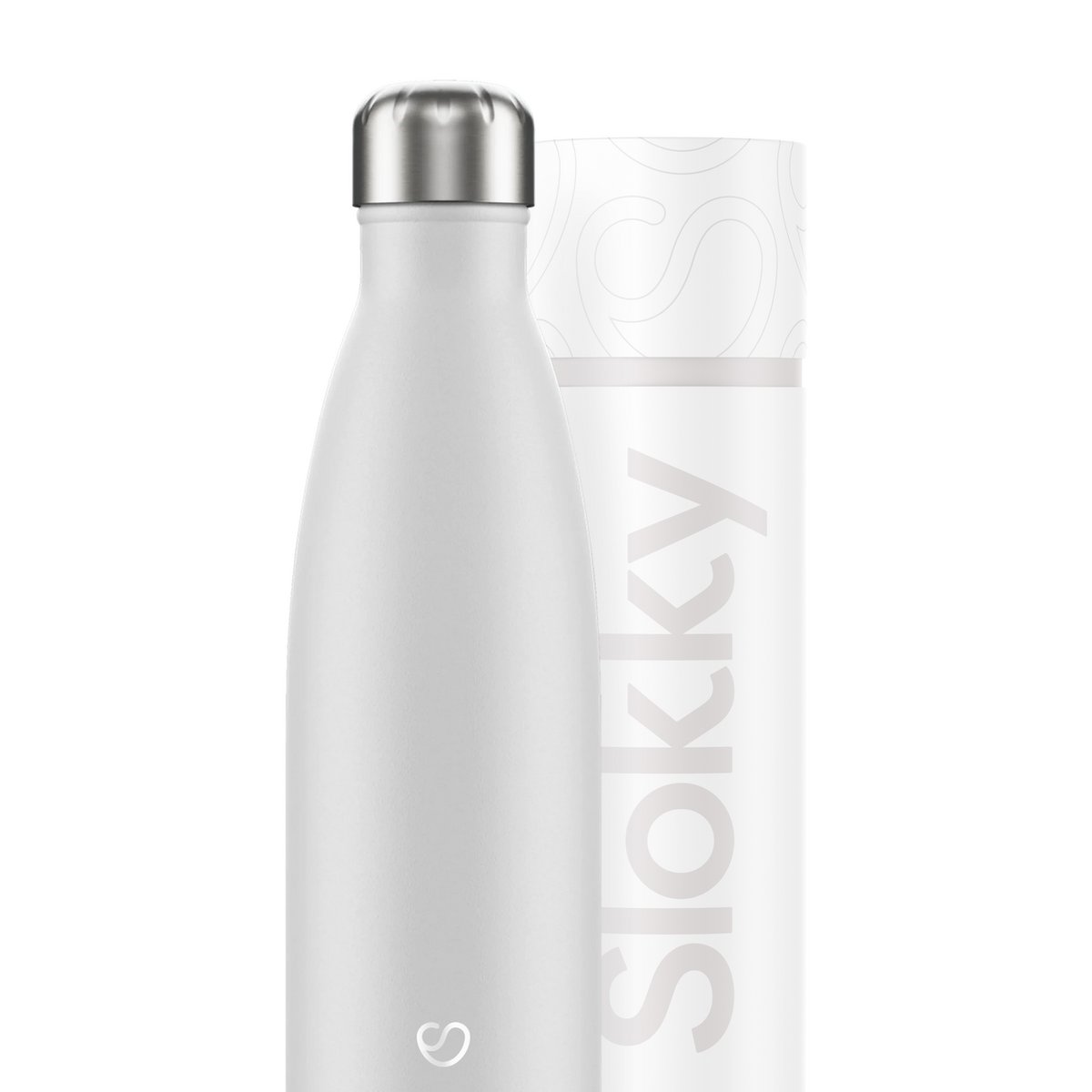 Slokky Mono White Bottle - 500ml