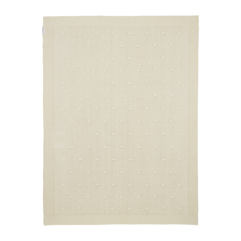 Deken Knots Weicher Sand 100x150cm