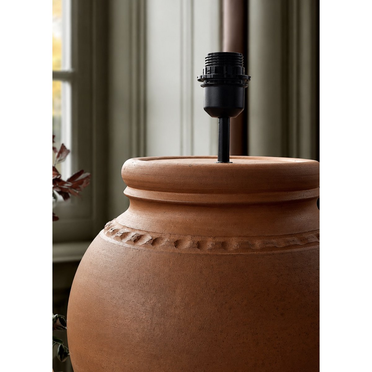 Terracotta no.57 - Timelessly Human Collection - Ceramic table lamp