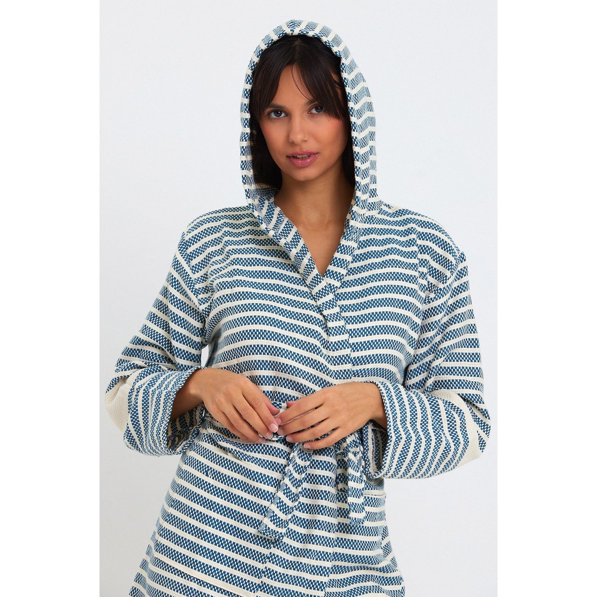 Marmara Bathrobe - Petrol