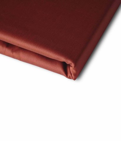 Satin-Bettlaken ohne Gummi. Massiver Rooibos
