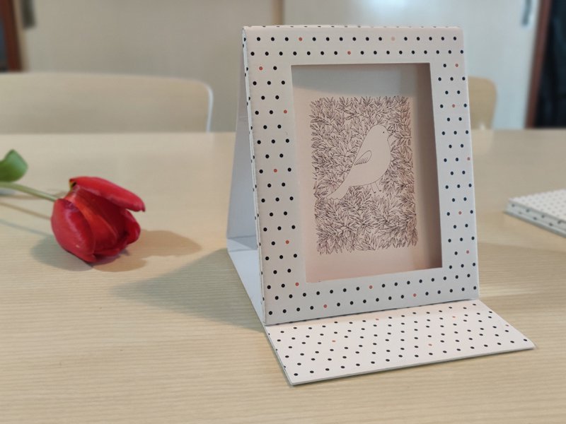 Wiederverwendbare Geschenktasche im Fotorahmen ©