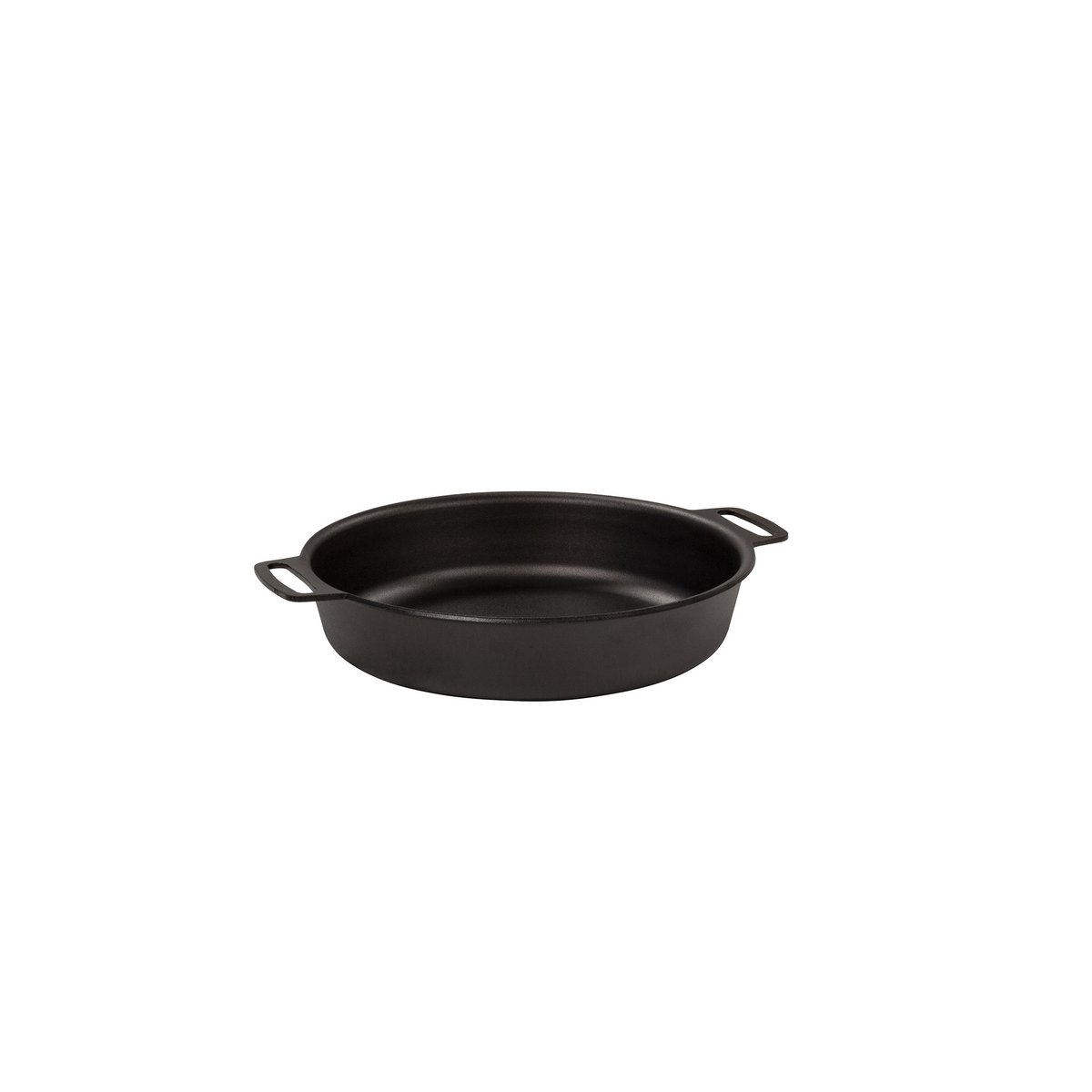 Sartén doble asa, acero al carbono, ø24 cm