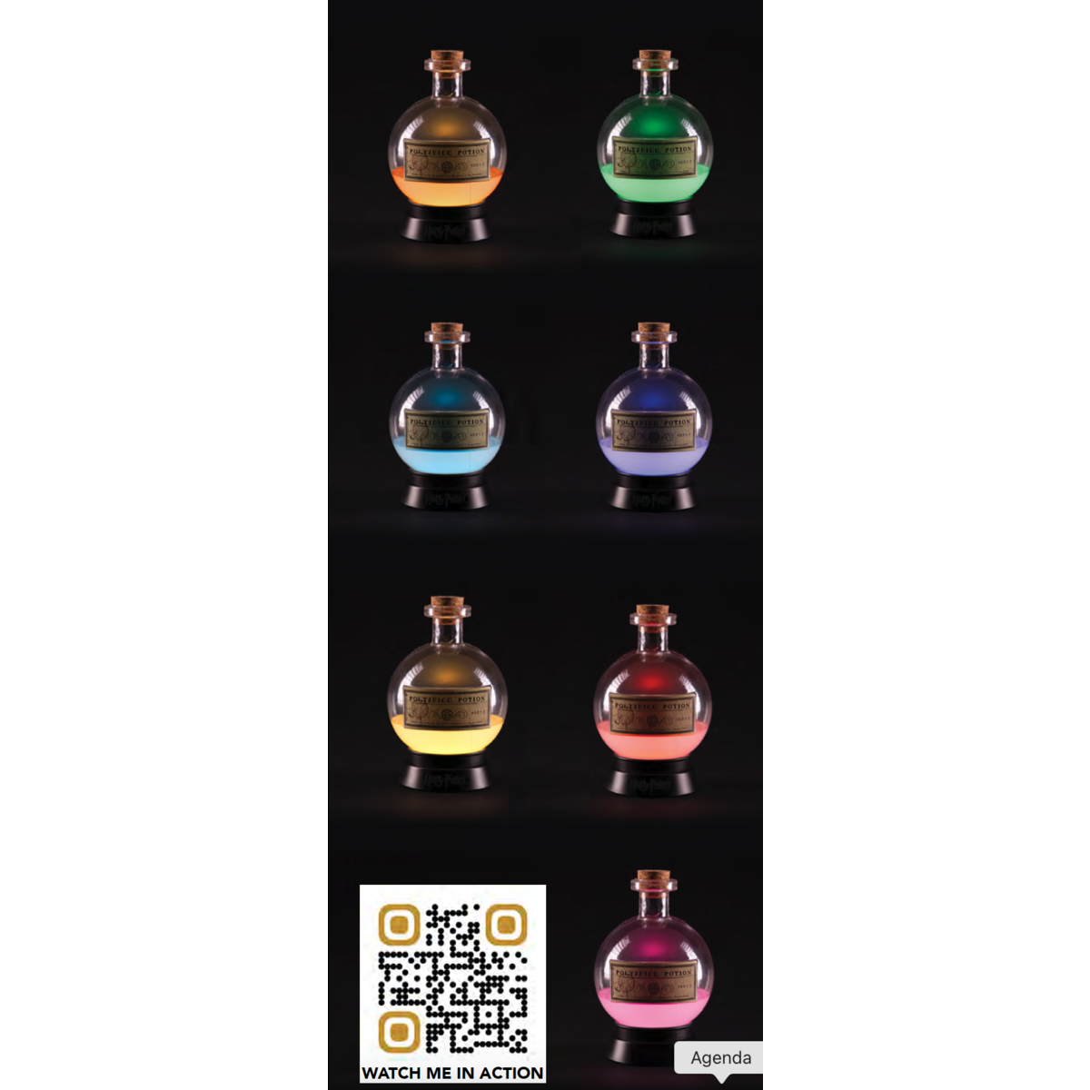 Harry Potter - magische toverdrank lamp (klein)