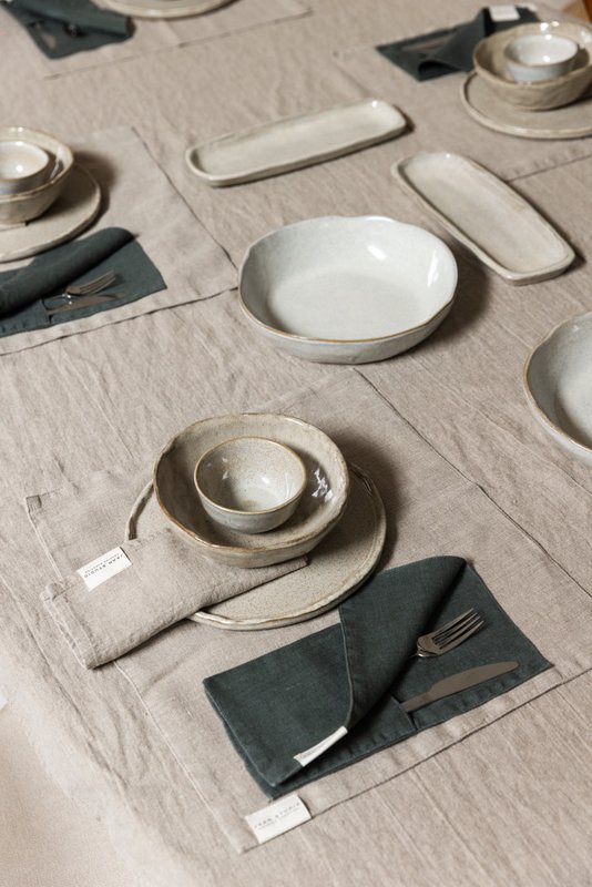 Serviettes en lin