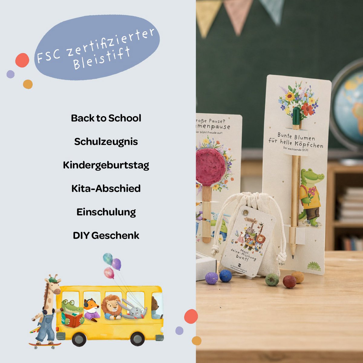 Back-to-School, Blumenstift