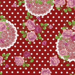 Dots&Flowers Statische Fensterfolie Mini Rolle transparent