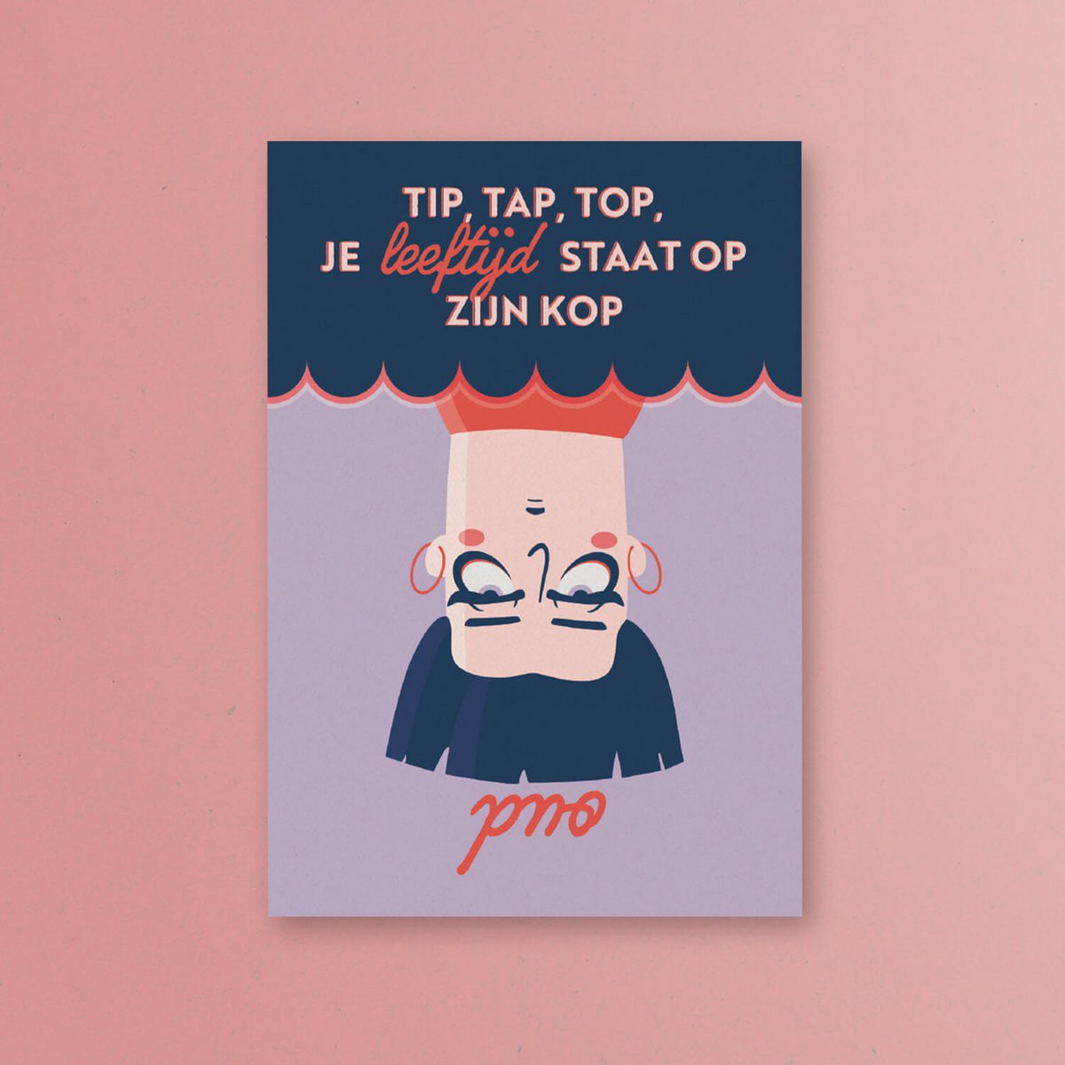 Sarcazy Tip Tap Top fødselsdagskort