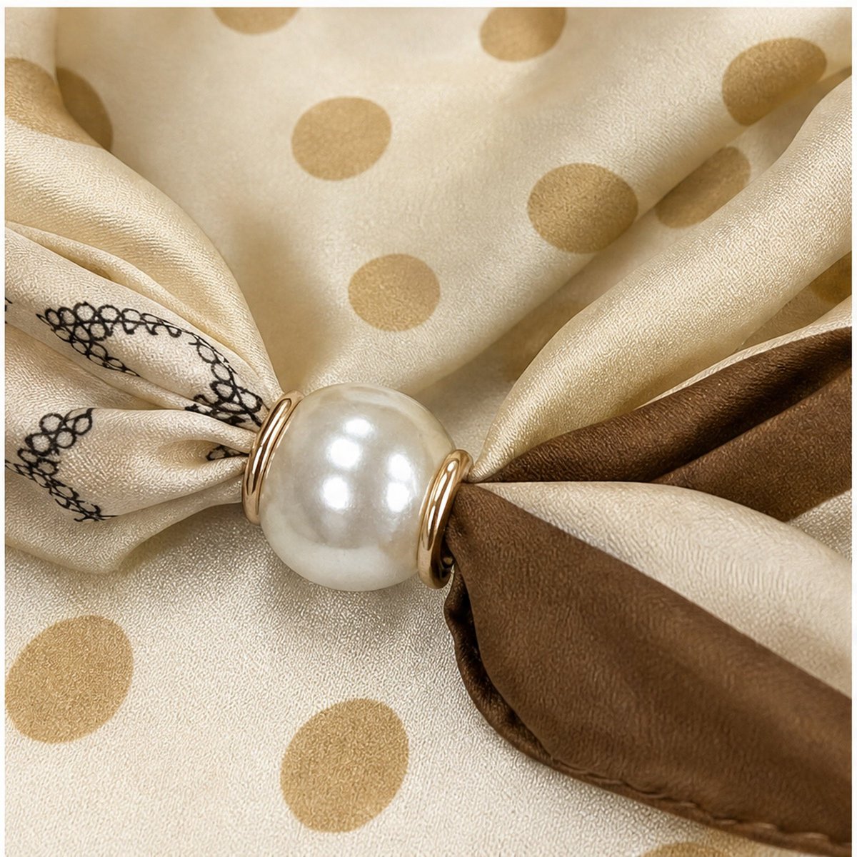 HS Pearl Scarf Dot Print - Multiple Colors