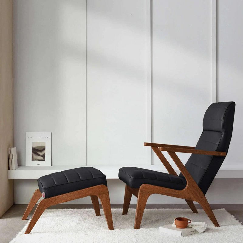 Apollo Lounge Sessel - Leder