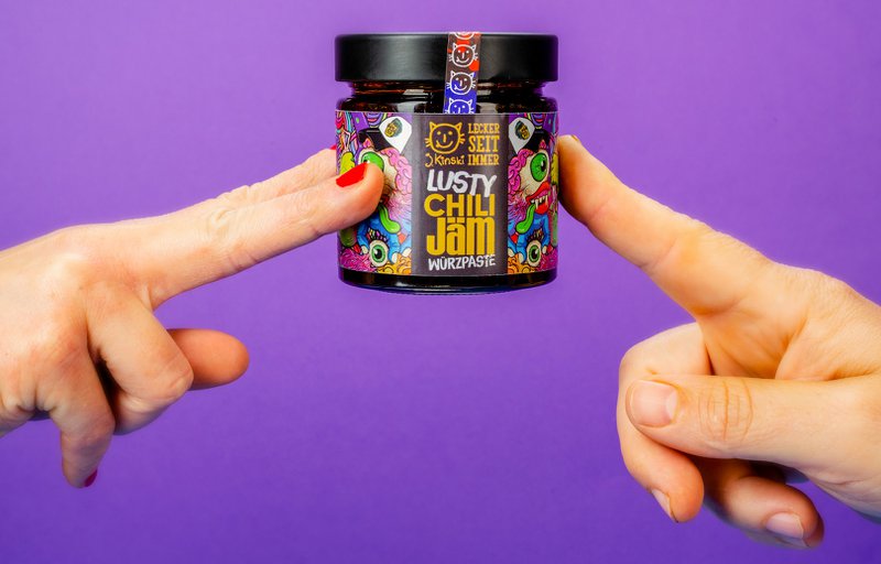 Bio Lusty Chili Jäm Würzpaste vegan 180g