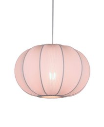 Aurelia rosa Ø34x21 cm lampada sospesa