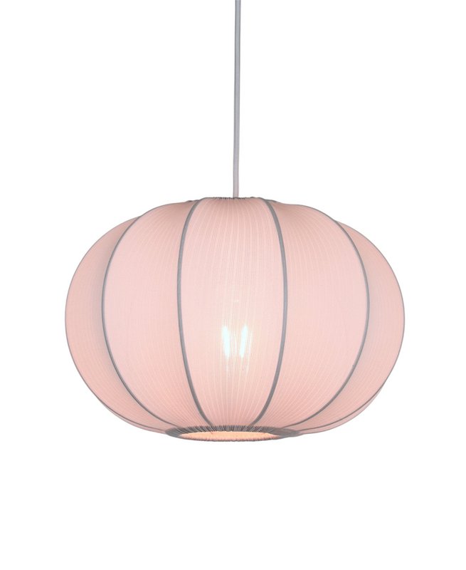 Aurelia rosa Ø34x21 cm lampada sospesa
