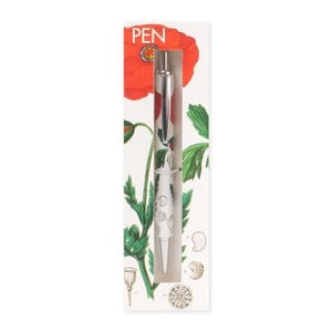 Ballpen in box, Poppy, Hortus Botanicus