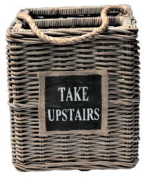 Panier de rangement pour marches 'Take Upstairs'