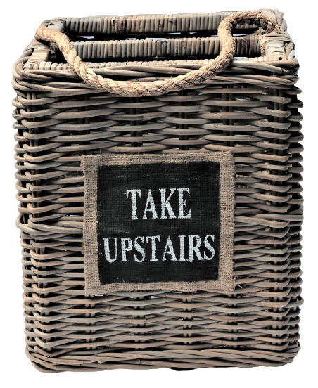 Panier de rangement pour marches 'Take Upstairs'
