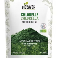 CHLORELLE POUDRE - 100G - ERGÄNZUNG DER NAHRUNGSMITTEL