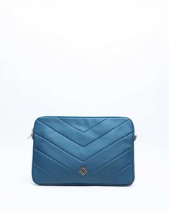 Laptop Sleeve Apple Leather Blue