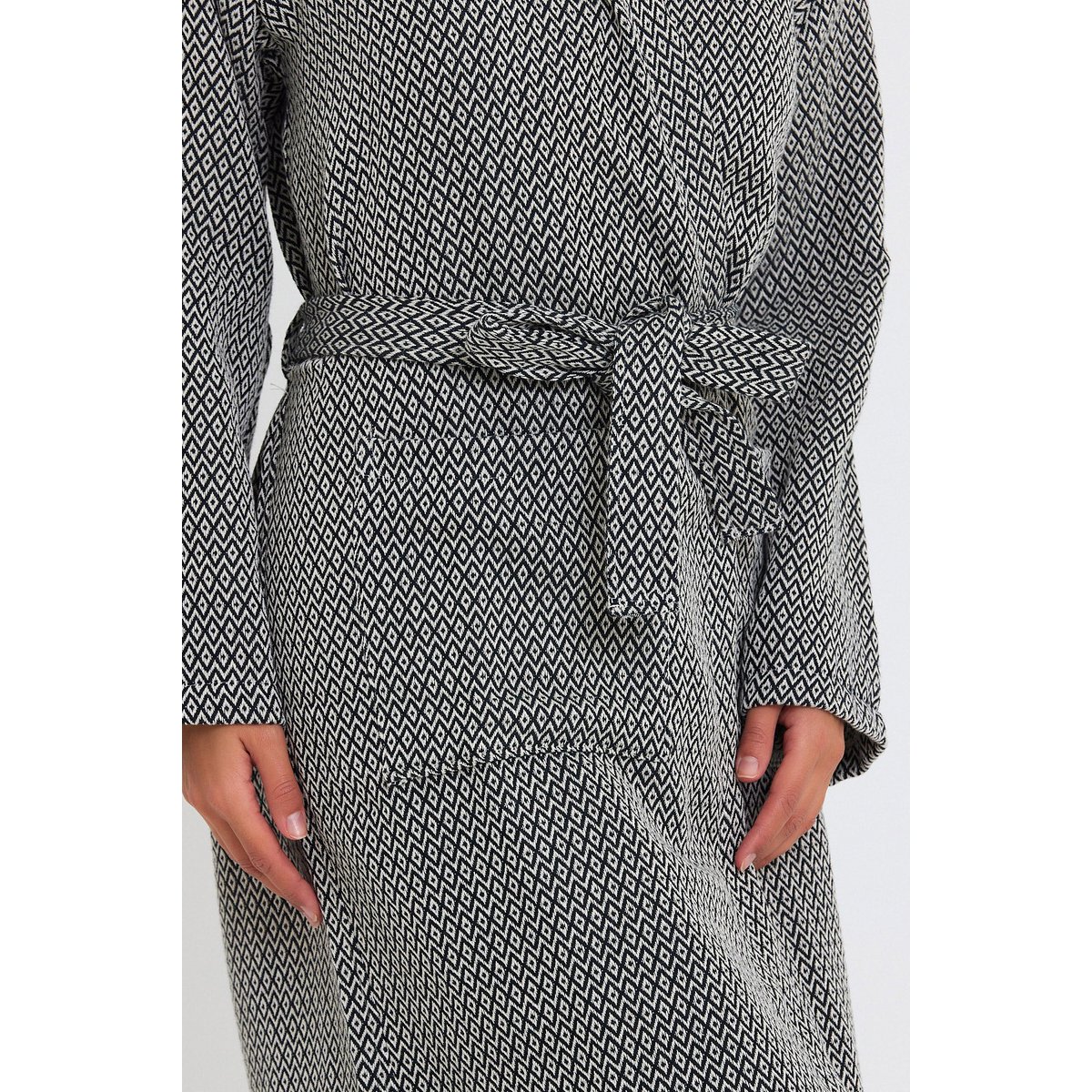 Crystal Bathrobe -Black