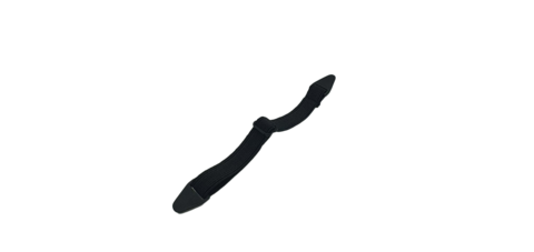 Adjustable detachable headband black