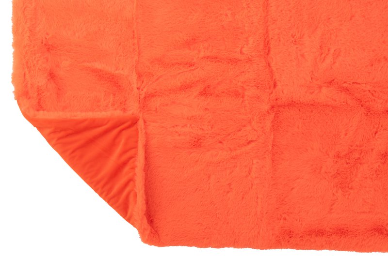 J-Line blanket Cutie - polyester - fluorescent orange