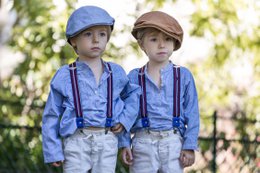 Children's suspenders small Lensoises