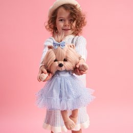 Plush toy, Lucky Doggy, Lucky Yoyo: Blue Dream 38cm