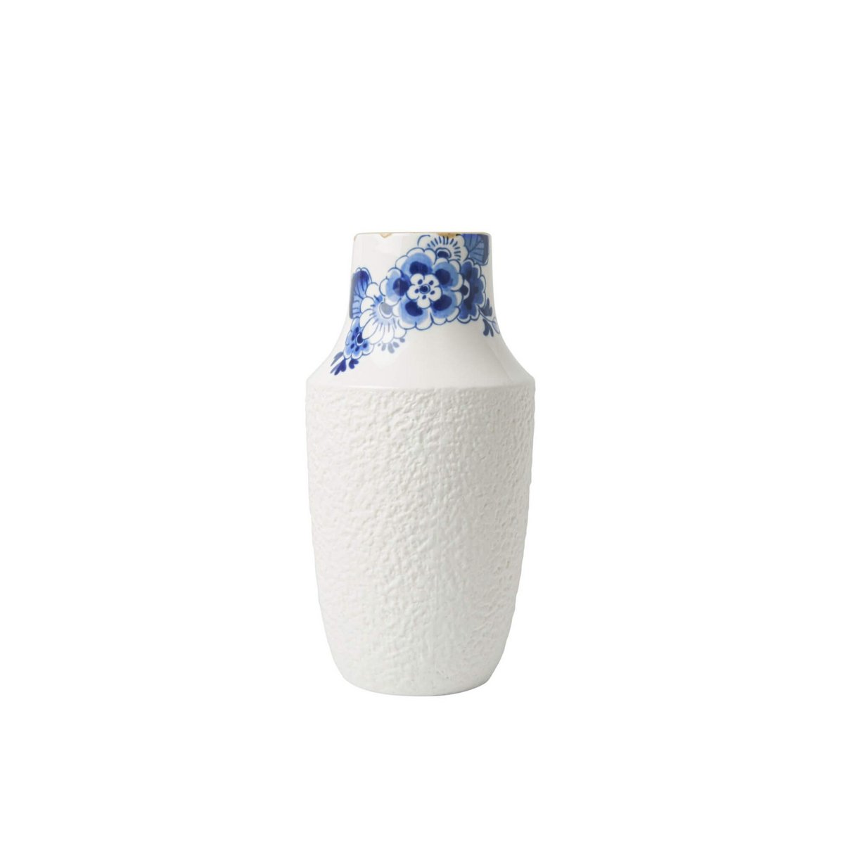 Blaue Blütenvase 4